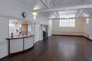 View of Hall & Bar