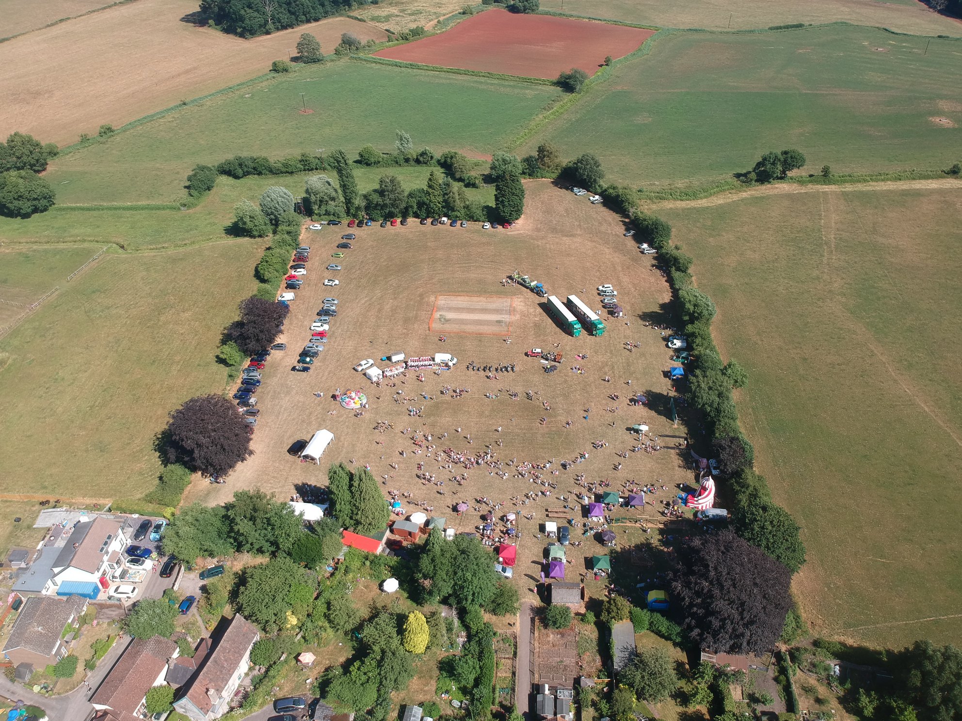 Carnival from above